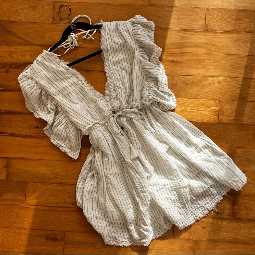 Mahina Button Down Mini Dress